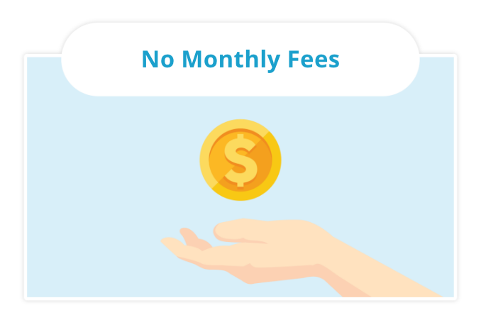 No Monthly Fees